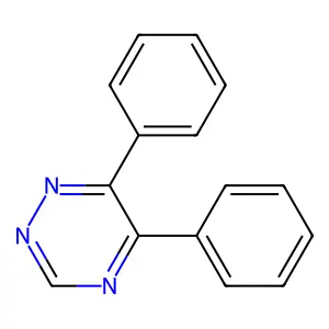 5,6-Diphenyl-1,2,4-triazine structure