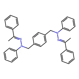 N-(1-phenylethylideneamino)-N-[[4-[(N-(1-phenylethylideneami structure