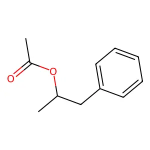 Benzeneethanol, alpha-methyl-, 1-acetate structure