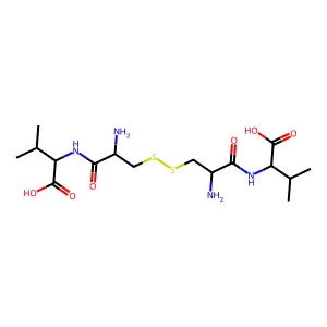 (H-Cys-Val-OH)2 structure