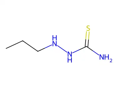 Hydrazinecarbothioamide, 2-propyl- structure