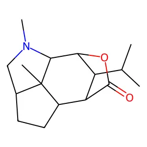 石斛碱 structure