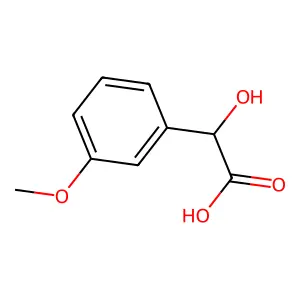 3-Methoxyphenylglycolic acid structure
