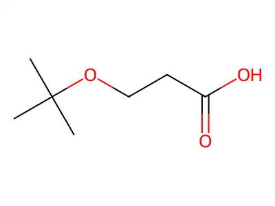 3-(tert-Butoxy)propionic acid structure