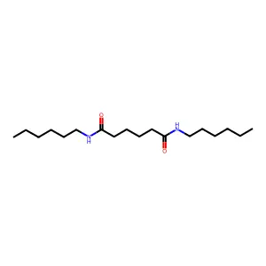 N,N'-Di-n-hexyladipamide structure