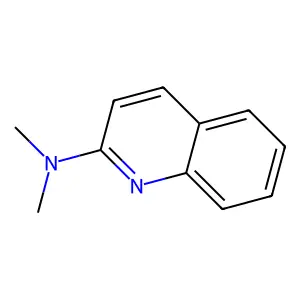 N,N-dimethylquinolin-2-amine structure