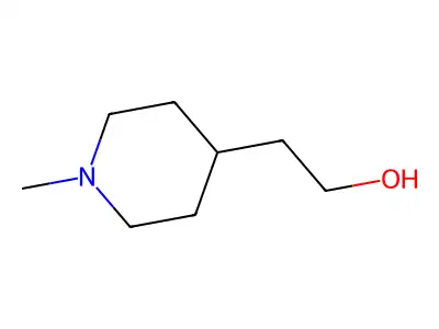 Piperidinium, 1-(2-hydroxyethyl)-1-methyl- structure
