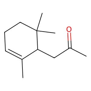 Cyclohexene, 1,5,5-trimethyl-6-acetylmethyl- structure