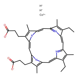 Cobalt mesoporphyrin structure