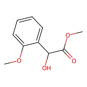 Methyl 2-hydroxy-2-(2-methoxyphenyl)acetate structure