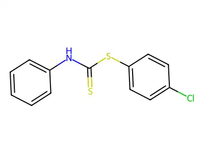 4-Chlorophenyl phenylcarbamodithioate structure