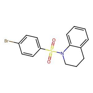 1-(4-Bromobenzenesulfonyl)-1,2,3,4-tetrahydroquinoline structure