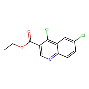 Ethyl 4,6-dichloroquinoline-3-carboxylate structure