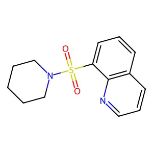 8-Piperidin-1-ylsulfonylquinoline structure