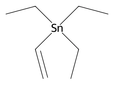 Stannane, ethenyltriethyl- structure