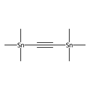 Ethynylenebis[trimethylstannane] structure