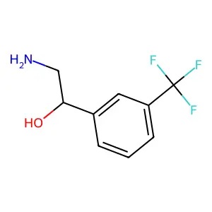 2-Amino-1-[3-(trifluoromethyl)phenyl]ethan-1-ol structure