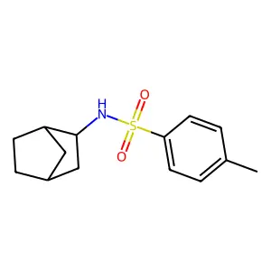 N-Bicyclo[2.2.1]hept-2-yl-4-methylbenzenesulfonamide structure