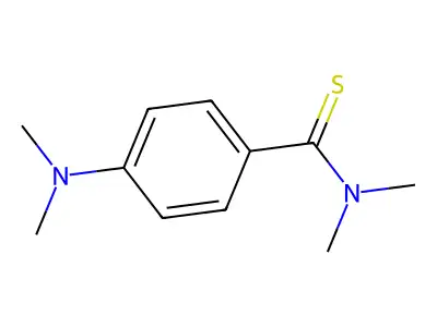4-(Dimethylamino)-N,N-dimethylbenzenecarbothioamide structure