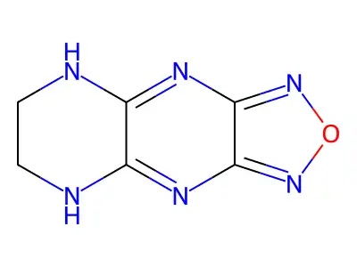 5-Oxa-2,4,6,8,10,13-hexazatricyclo[7.4.0.03,7]trideca-1,3,6,8-tetraene structure
