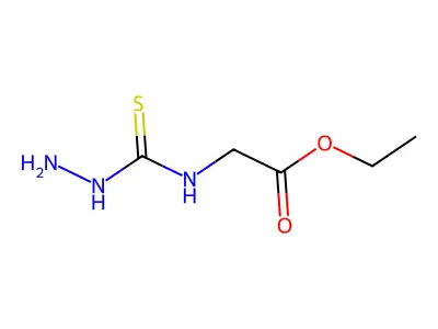 Ethyl N-(hydrazinecarbothioyl)glycinate structure