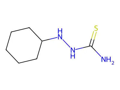 (Cyclohexylamino)thiourea structure