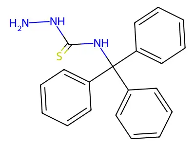 4-Trityl-3-thiosemicarbazide structure