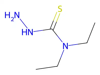 N,N-Diethylhydrazinecarbothioamide structure