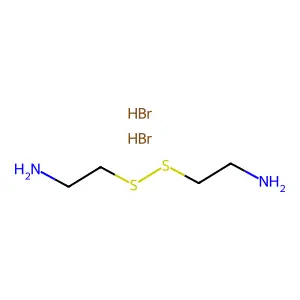 2,2'-二硫代双乙胺二氢溴酸盐 structure