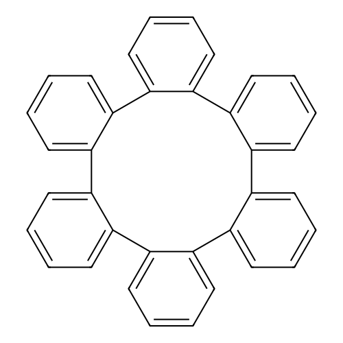 Hexaphenylene structure