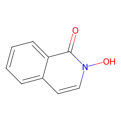 1-Hydroxyisoquinoline 2-oxide structure