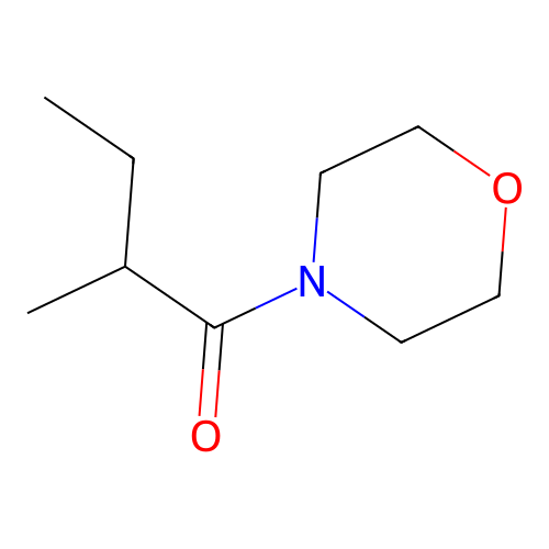 4-(2-Methylbutanoyl)morpholine structure