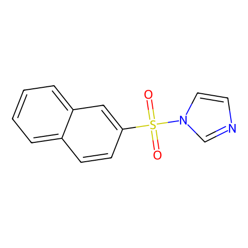 1-(2-Naphthylsulfonyl)-1H-imidazole structure