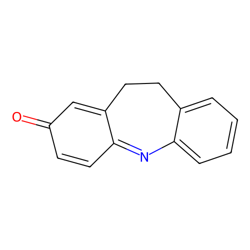 10,11-Dihydro-2h-dibenzo[b,f]azepin-2-one structure
