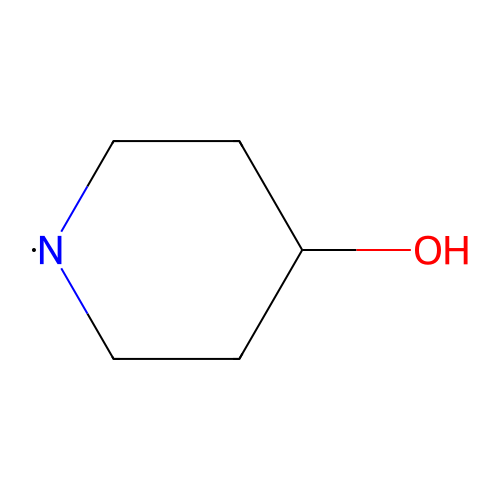 1-Piperidinyl, 4-hydroxy- (9CI) structure