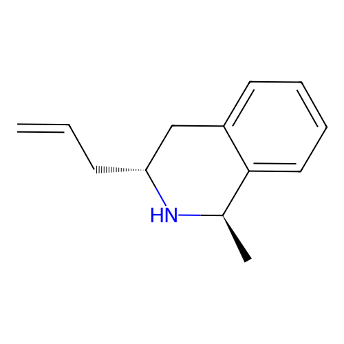 3-Allyl-1-methyl-1,2,3,4-tetrahydroisoquinoline structure