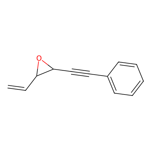3,4-Epoxy-1-phenylhex-5-en-1-yne structure