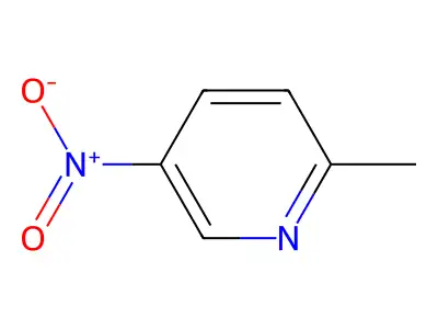 2-Methyl-5-nitropyridine structure