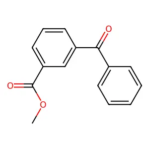 Methyl 3-benzoylbenzoate structure