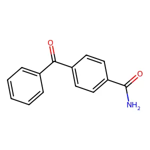 N-(4-benzoylphenyl)acetamide structure