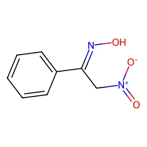 2-Nitro-1-phenylethanone oxime structure
