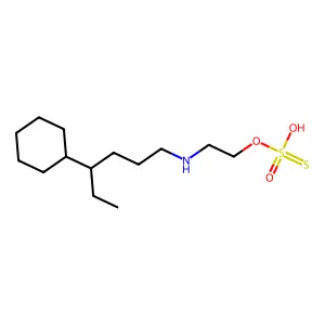 Sulfuric acid, magnesium potassium salt (3:2:2) structure