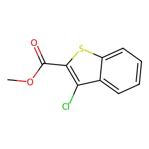 Methyl 3-chlorobenzo[b]thiophene-2-carboxylate structure