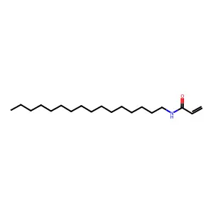 N-十六烷基丙烯酰胺 structure
