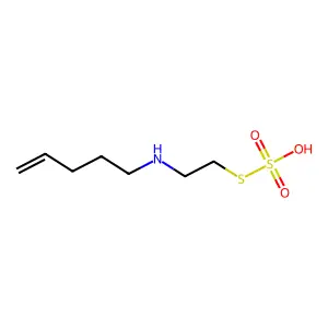 4-O-(Glucopyranosyluronic acid)xylose structure
