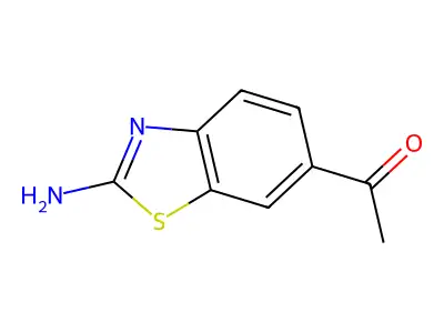 1-(2-Amino-1,3-benzothiazol-6-yl)ethan-1-one structure