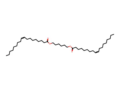 6-Octadec-9-enoyloxyhexyl octadec-9-enoate structure
