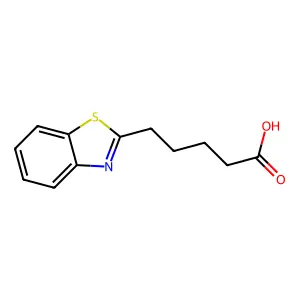 5-(1,3-Benzothiazol-2-yl)pentanoate structure