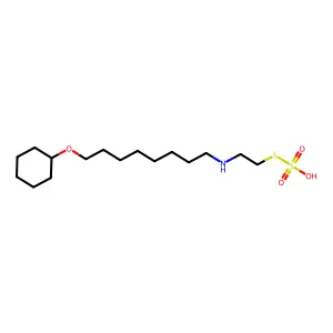 Diethyl 3,3'-sulfanediylbis(2,2-dimethylpropanoate) structure