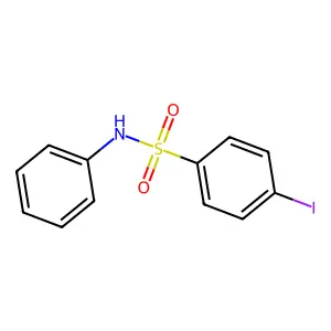 4-iodo-N-phenylbenzenesulfonamide structure